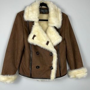Regent Park Faux Fur coat SIZE S